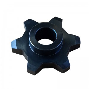Double-pitch sprocket wheel