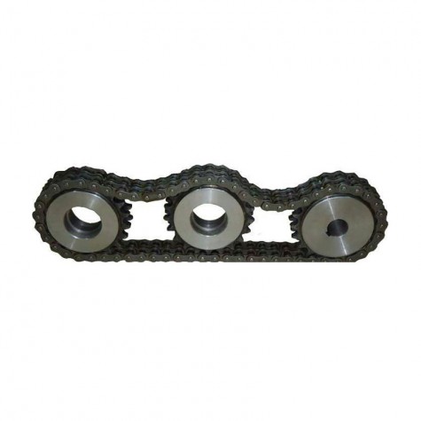 Sprocket wheel/chain